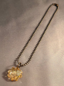 Christine Necklace - Golden Clover