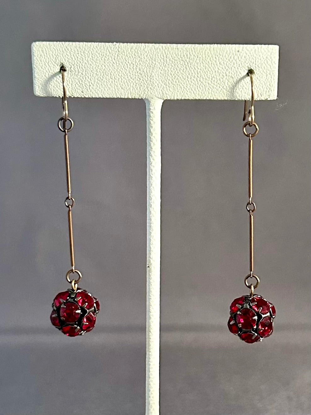 Sylvanie Earrings - Red