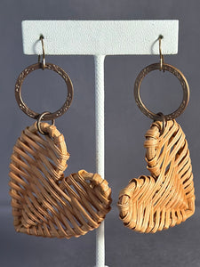 Lenore Earrings - Tan