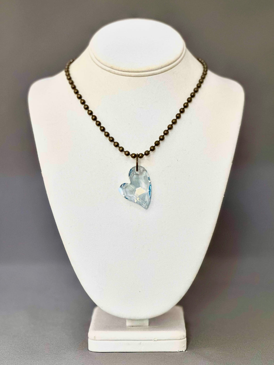 Christine XL Necklace - Clear AB