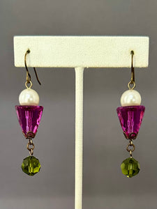 Stephanie the OG - Fuchsia and Green