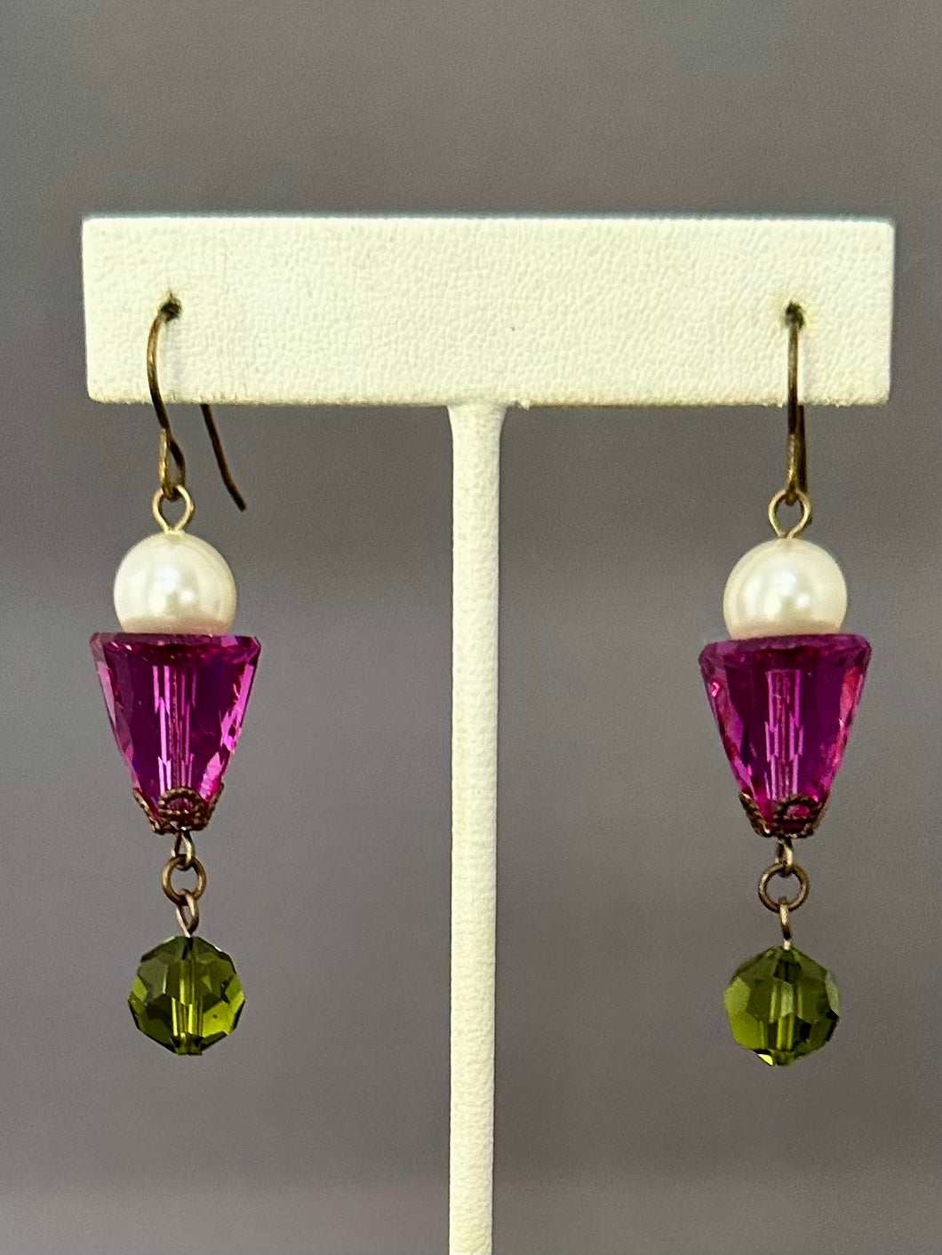 Stephanie the OG - Fuchsia and Green