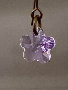 Lita Midi Earrings - Violet