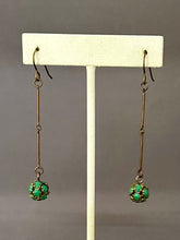 Load image into Gallery viewer, Jane the Midi Earrings - Palace Green Opal
