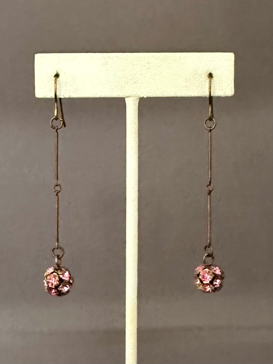 Jane the Midi Earrings - Light Rose