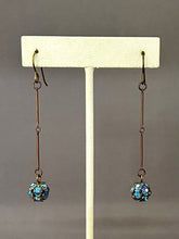 Load image into Gallery viewer, Jane the Midi Earrings - Sapphire AB
