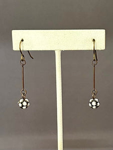 Jane the Petite Earrings - White