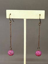 Load image into Gallery viewer, Emma Earrings - Fuchsia
