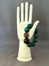 Load image into Gallery viewer, Edna Bracelet - Medium Pine and Black
